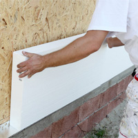 Монтаж утеплителя Монтаж утеплителя